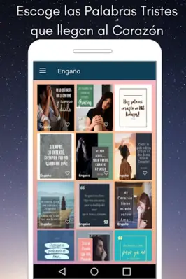 Frases de Decepción y Tristeza android App screenshot 10